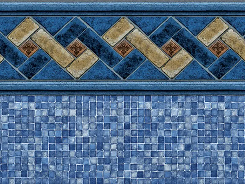 Mountain Top / Blue Mosaic