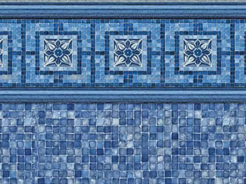 Vintage Mosaic / Blue Mosaic